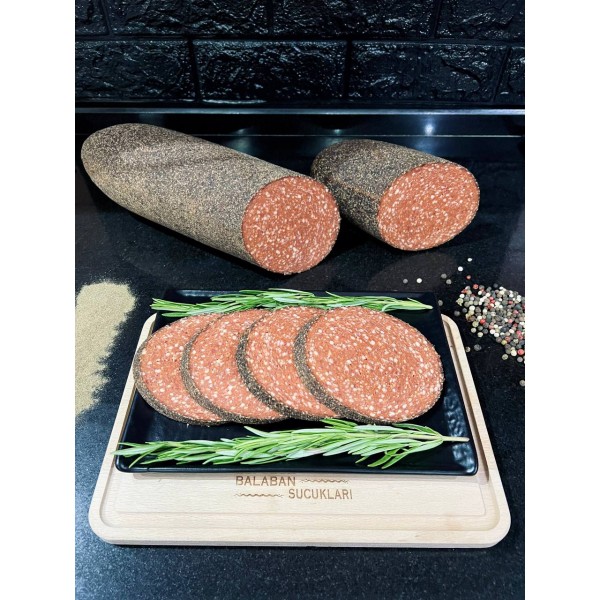 Balaban Karabiber Kaplı Bez Sucuk