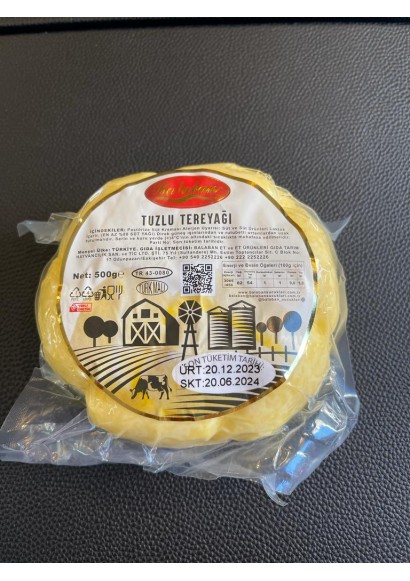 (500 gr) Balaban Tereyağ Tuzlu 